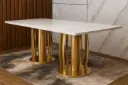 138 – PVD Dining, Center & Corner Table Set
