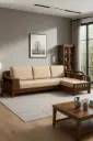 Marvin Teak Wood Lounger