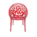 Nilkamal Crystal Chairs (Red Wine)