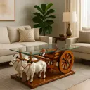 బుల్లక్ కార్ట్ సెంటర్-టేబుల్ (Bullock Cart Centre-Table)