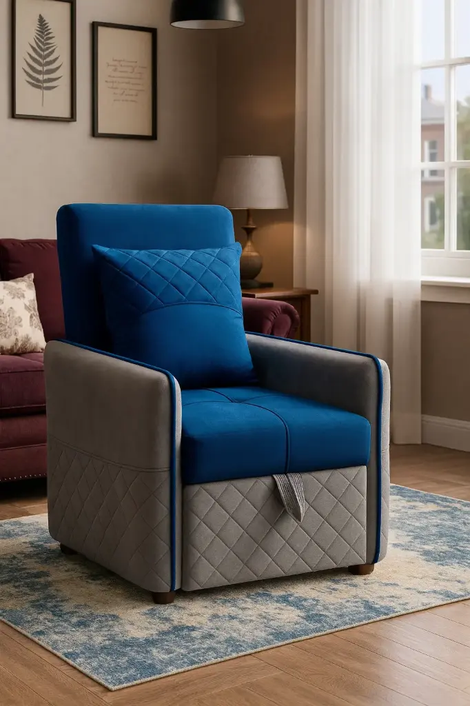 Recliner Cum Sofa Cum Bed