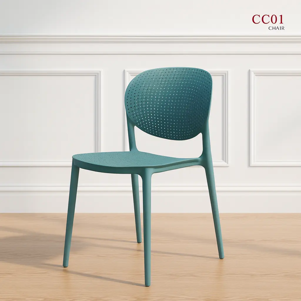 CC01 Plastic Chair (Grey)
