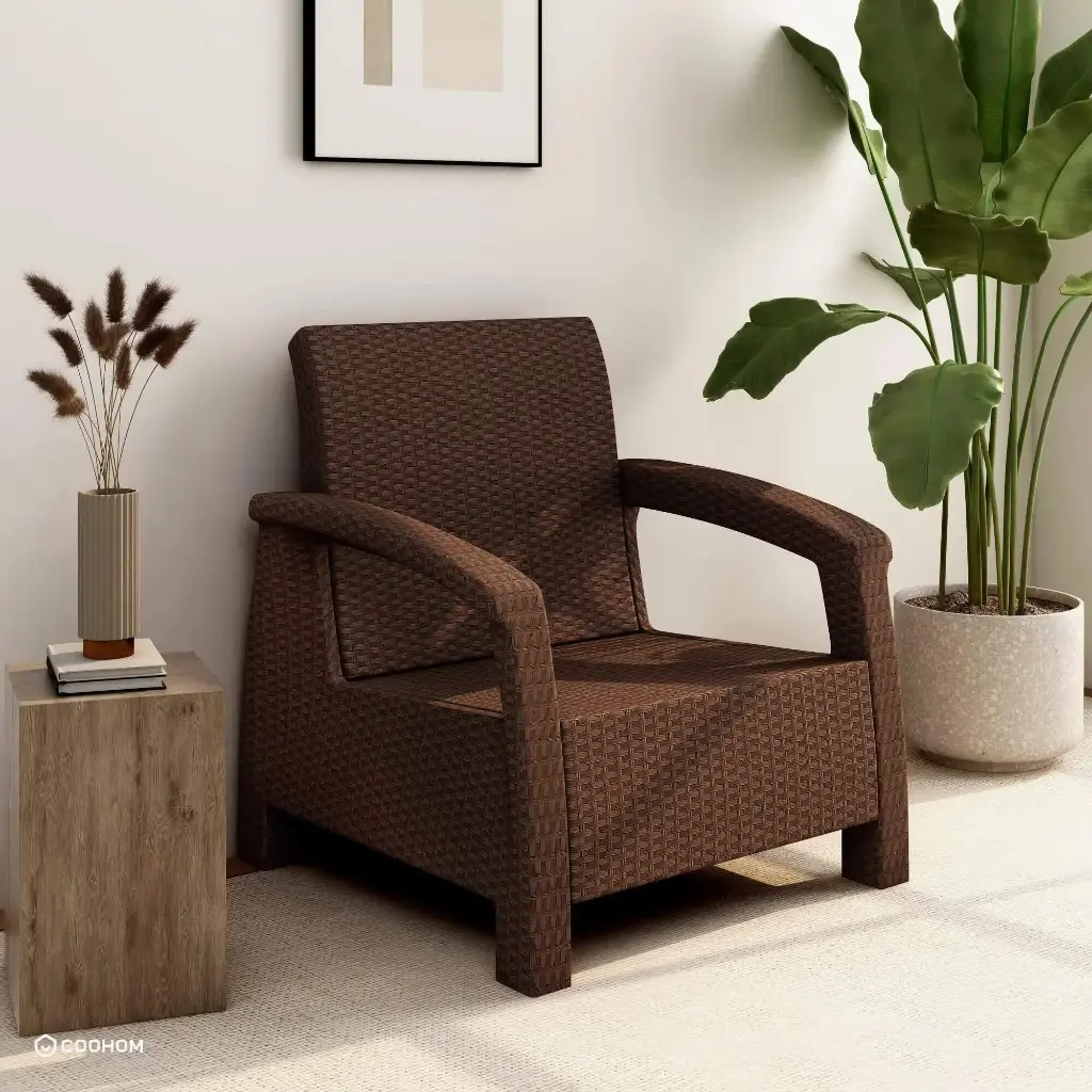 నీల్‌కమల్ గోవా సోఫా (Nilkamal Goa Sofa) (సింగిల్ సీటర్ విత్ అవుట్ కుషన్)