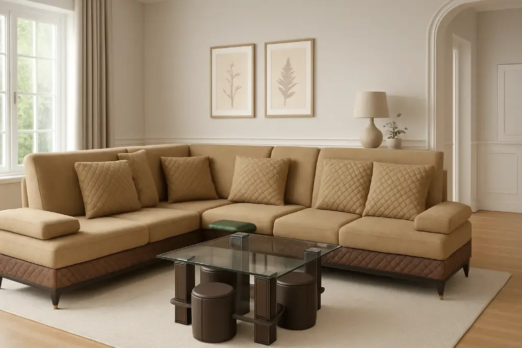Universal Corner Sofaset