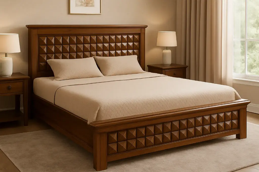 Diamond Cot (Queen, NO STORAGE)