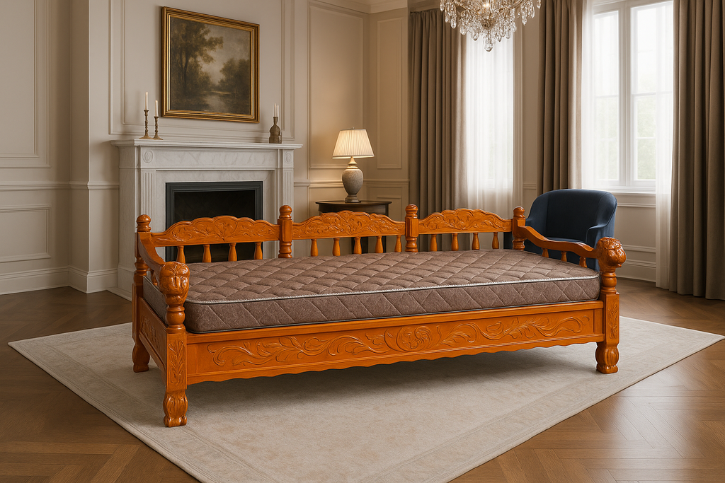 Royal Lion Carving Dewan