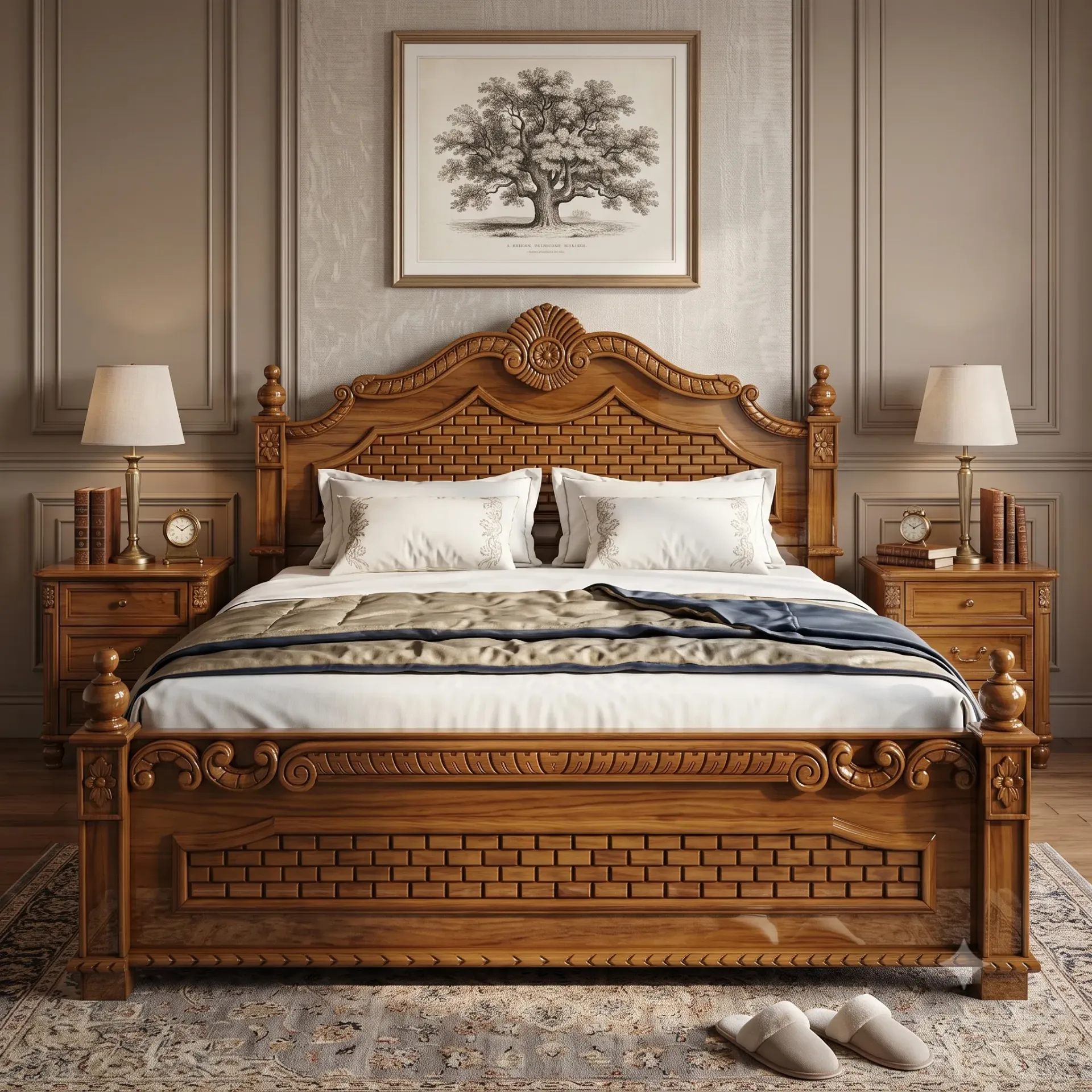 Nobel Design Cot (Queen, NO STORAGE)