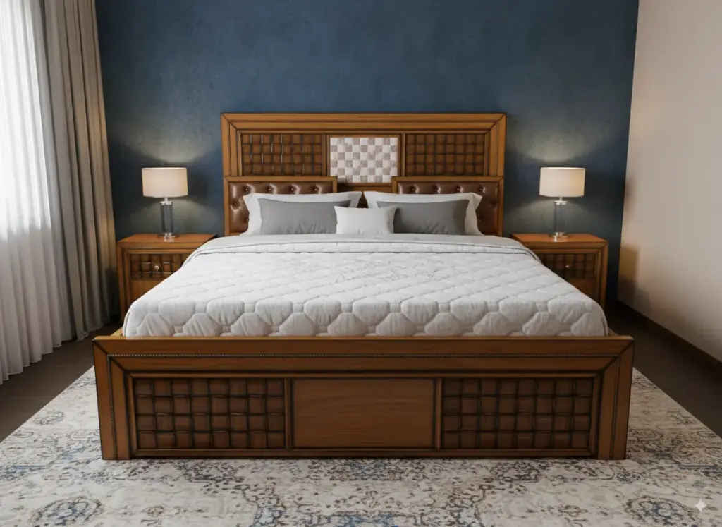 Vintage Cot (QUEEN, NO STORAGE)
