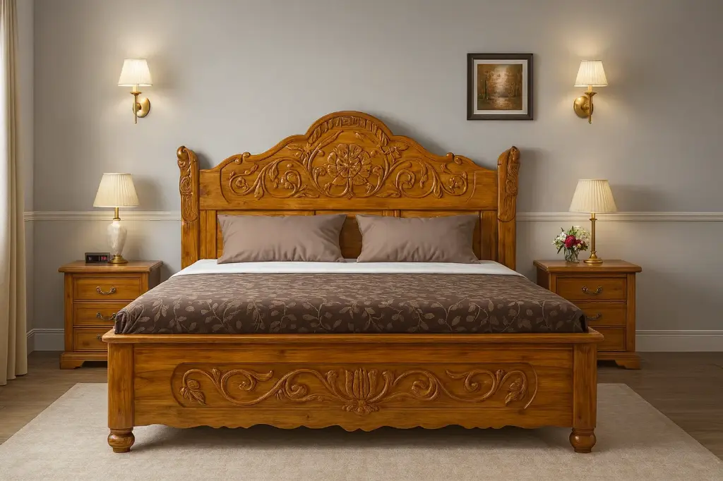 Double Parrot Cot (QUEEN, NO STORAGE)