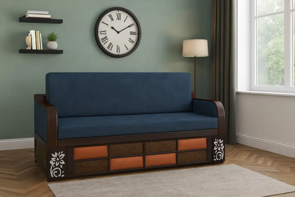 Nepster sofa cum bed (5 - Feet)