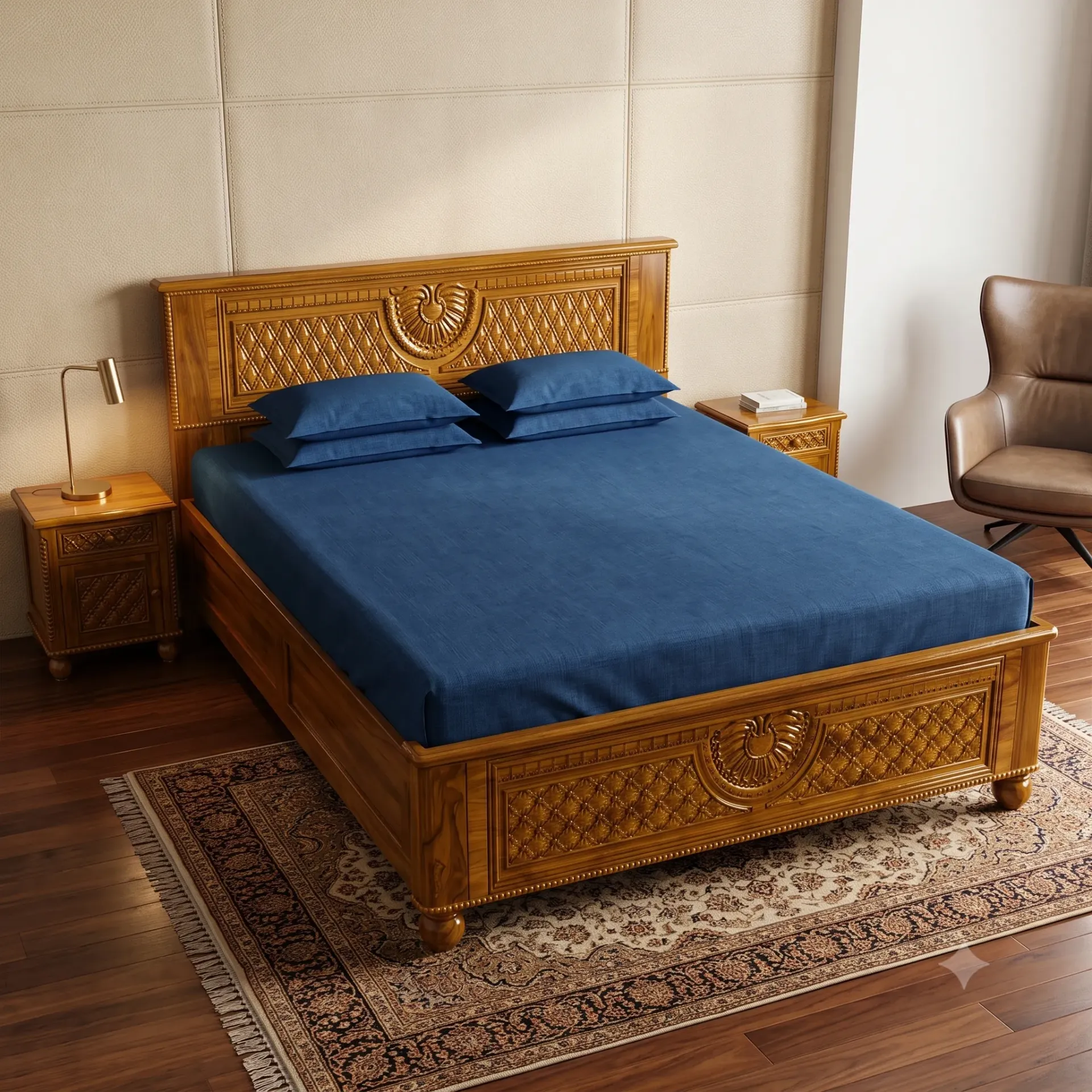  Emperor Carving Bed