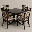 Double Spring Roller Dining Set