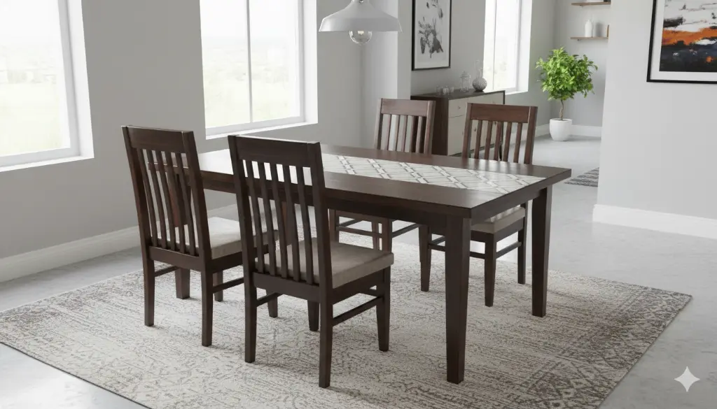 సైరస్ మోడల్ డైనింగ్ (Cyrus Model Dining) (4 - సీటర్)
