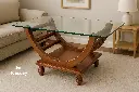 రోలర్ కర్వ్డ్ టీపాయ్ (Roller Curved Teapoy)