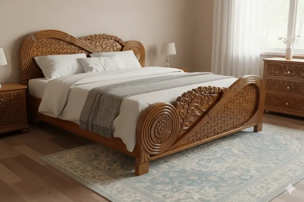 Veena Cot (QUEEN, NO STORAGE)