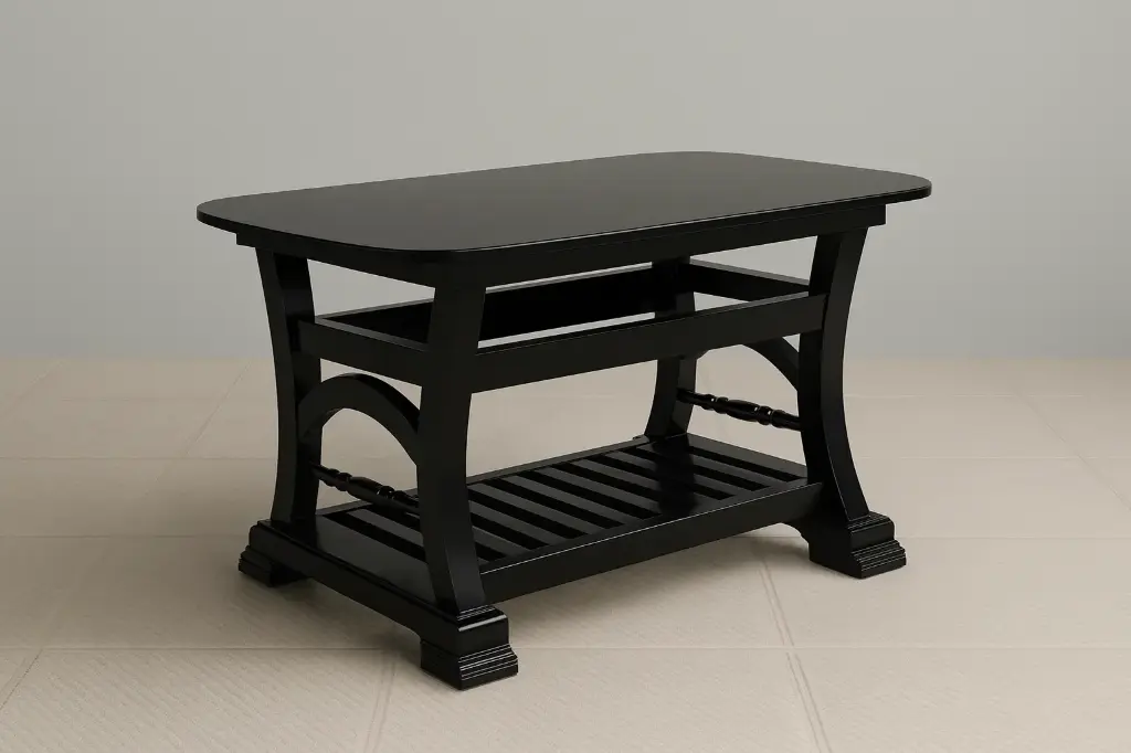 Classic Curved Teapoy