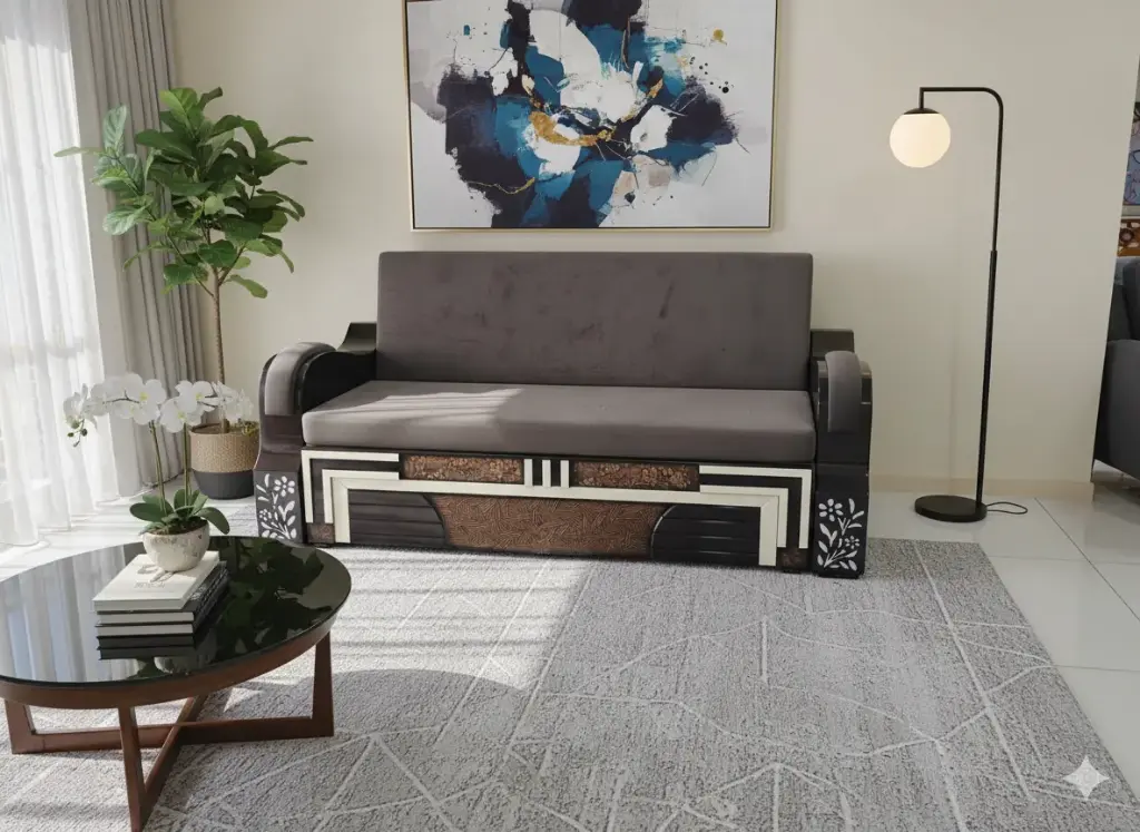 ఎలైట్ సోఫా కమ్ బెడ్ (Elite Sofa Cum Bed) (5 - ఫీట్)