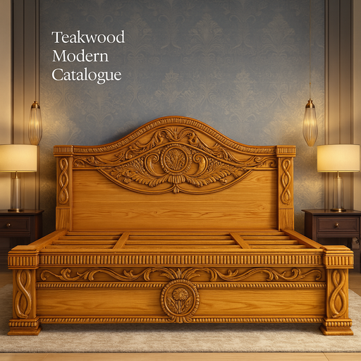 Majestic Teakwood Designer Bedroom