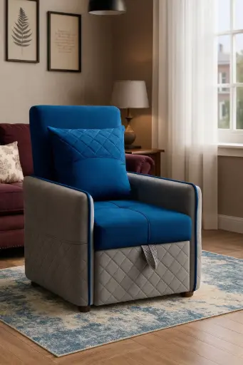 Recliner Cum Sofa Cum Bed