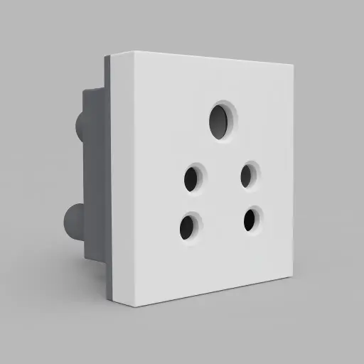 Fm 2x1 Socket 6 A.