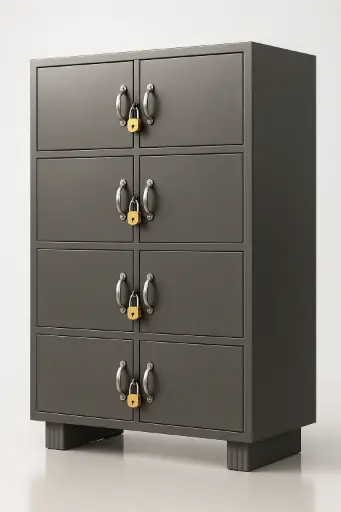 Iron Racks With Doors