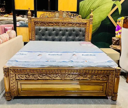 ANTIQUE CUSHION COT (6*6)